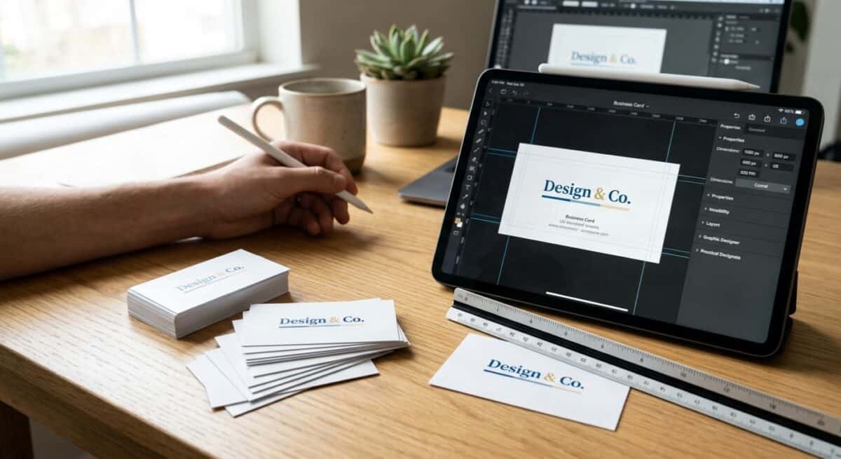 Standard Business Card Size in Pixels